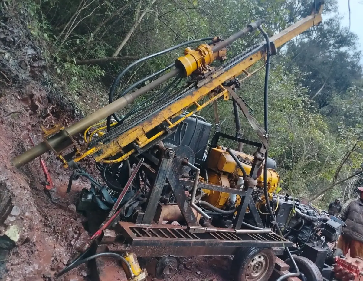 Perforación diamantina geotécnica ejecutada por CONSGRAL